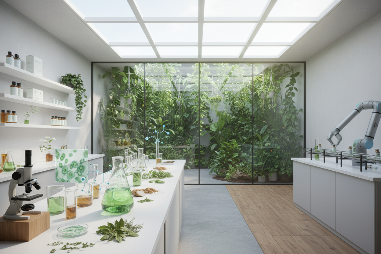 Create an imge for Science Meets Simplicity:
We merge clinical research with nature’s intelligence to create effective, easy-to-use wellness tools